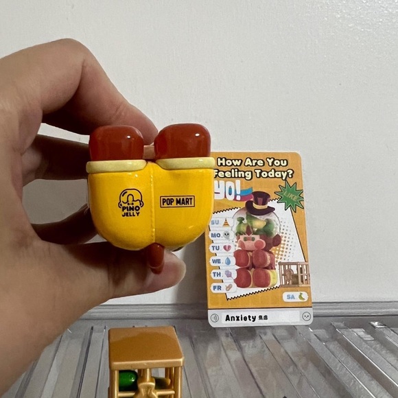 POPMART PINO JELLY HOW ARE YOU FEELING TODAY SERIES ANXIETY - Picture 2 of 2